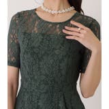 花柄総レース ロング丈 ワンピース | レースレディース  | 詳細画像17 