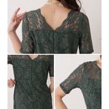 花柄総レース ロング丈 ワンピース | レースレディース  | 詳細画像18 