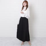 マジョリカプリーツ ハイネック ブラウス | レースレディース  | 詳細画像7 