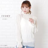 マジョリカプリーツ ハイネック ブラウス | レースレディース  | 詳細画像8 