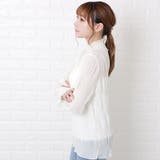 マジョリカプリーツ ハイネック ブラウス | レースレディース  | 詳細画像9 