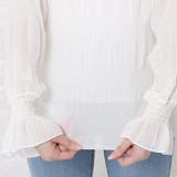 マジョリカプリーツ ハイネック ブラウス | レースレディース  | 詳細画像19 