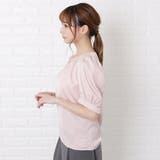 パールチェーン Vネック 半袖 | レースレディース | 詳細画像6