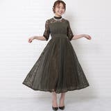 パーティードレス レース袖 ワンピース | レースレディース  | 詳細画像10 