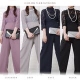 パンツドレス ハイウエスト レース | レースレディース  | 詳細画像2 