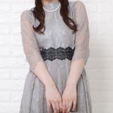 パーティードレス 総レース 花柄 | レースレディース  | 詳細画像5 