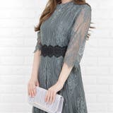 パーティードレス 総レース 花柄 | レースレディース  | 詳細画像12 