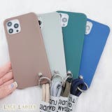 ストラップ付き iPhoneケース スマホケース | レースレディース | 詳細画像1