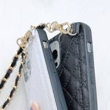 チェーンストラップ付 キルティング iPhoneケース | レースレディース  | 詳細画像10 