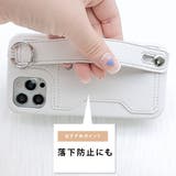 ベルト付 PUレザーiPhoneケース スマホケース | レースレディース  | 詳細画像4 