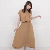 バンドカラー フレンチスリーブ プリーツ | レースレディース | 詳細画像7