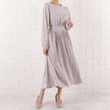 プリーツ ロング ワンピース | レースレディース  | 詳細画像5 