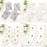 靴下 ショートソックス 花柄 | レースレディース  | 詳細画像3 