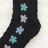 靴下 クルーソックス 花柄 | レースレディース  | 詳細画像16