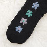 靴下 クルーソックス 花柄 | レースレディース  | 詳細画像17