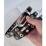 レザー調 フラワー メタル | レースレディース  | 詳細画像12 