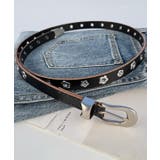 レザー調 フラワー メタル | レースレディース  | 詳細画像5 