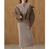 ハーフジップ リブ ロング | レースレディース  | 詳細画像15 