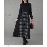 オフネック 配色 チェック柄 | レースレディース  | 詳細画像3 