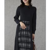 オフネック 配色 チェック柄 | レースレディース  | 詳細画像5 