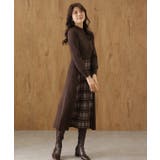 オフネック 配色 チェック柄 | レースレディース  | 詳細画像9 