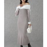 配色 シャギー オフショル | レースレディース  | 詳細画像15 