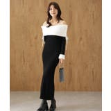 配色 シャギー オフショル | レースレディース  | 詳細画像4 