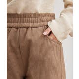 ソリッドカラー コーデュロイ クロップド | レースレディース  | 詳細画像18 