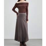 ソリッドカラー ベーシックハイウエスト マキシ | レースレディース  | 詳細画像6 