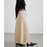 ベルト付き ハイウエスト マキシ丈 | レースレディース  | 詳細画像14 