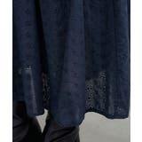 カットレース フレア ギャザー | レースレディース  | 詳細画像20 