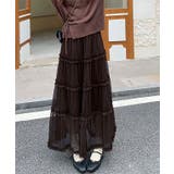 フリル ティアード チュール | レースレディース  | 詳細画像10 