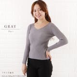 Ｖネック リブニット セーター | レースレディース  | 詳細画像7 