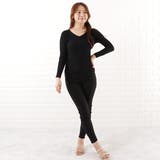 Ｖネック リブニット セーター | レースレディース  | 詳細画像19 