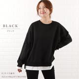 オーバーサイズ フェイクレイヤード プルオーバー | レースレディース | 詳細画像3