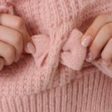 リボン ショート ニット | レースレディース  | 詳細画像8 