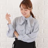 ボウタイ シフォン ブラウス | レースレディース | 詳細画像16