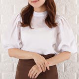 タック ボリューム袖 ブラウス | レースレディース | 詳細画像10