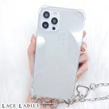 チェーンストラップ付 TPU クリア | レースレディース  | 詳細画像1 