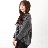 ヘリンボーン ジャガード ニット | レースレディース | 詳細画像4