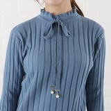 フリル ハイネック リブニット | レースレディース | 詳細画像19