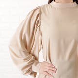 バックリボン ボリュームショルダー ブラウス | レースレディース  | 詳細画像17 