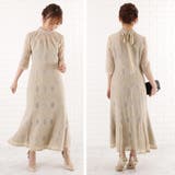 パーティードレス 幾何学柄 レース | レースレディース  | 詳細画像16 