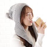 ボンボン付き ニット バラクラバ | レースレディース | 詳細画像11