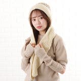 ボンボン付き ニット バラクラバ | レースレディース | 詳細画像16