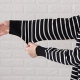 ボーダー柄 ヘンリーネック ニット | レースレディース  | 詳細画像17 