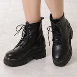 ショートブーツ スムース 太ヒール | レースレディース  | 詳細画像6 