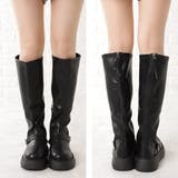 厚底 プラットフォーム ロングブーツ | レースレディース  | 詳細画像13 