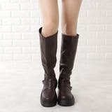 厚底 プラットフォーム ロングブーツ | レースレディース  | 詳細画像4 