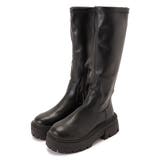 厚底 ストレッチ ロングブーツ | レースレディース  | 詳細画像1 